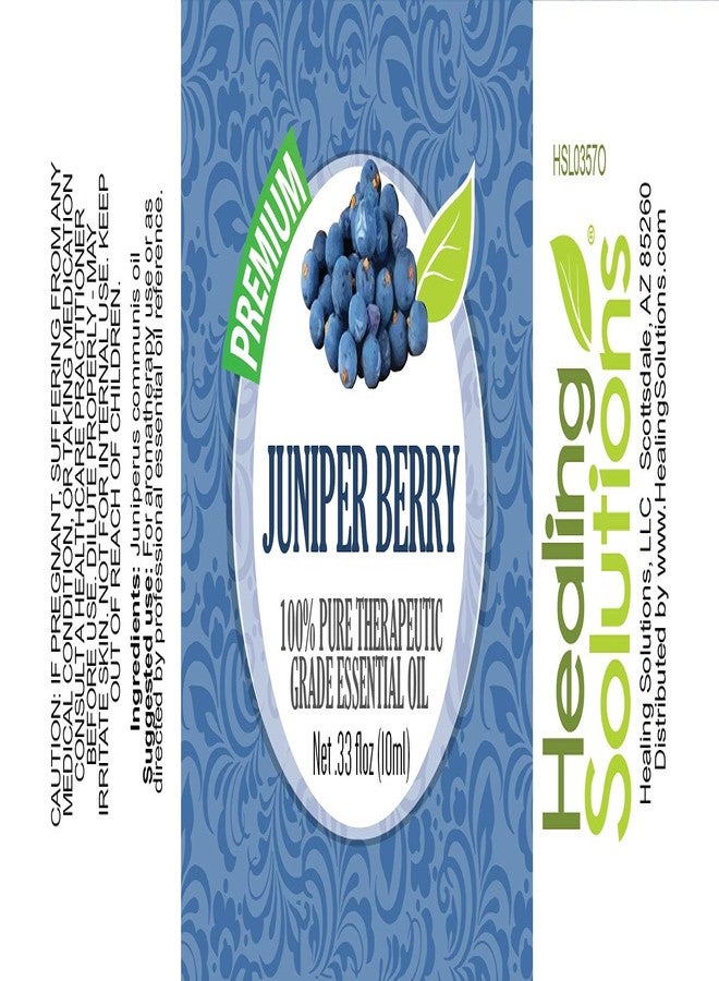 Healing Solutions 10ml Oils - Juniper Berry Essential Oil - 0.33 Fluid Ounces - Image 2